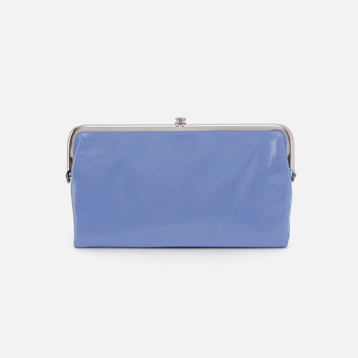 Hobo Bags Lauren Wallet Periwinkle | Vintage Leather Clutch