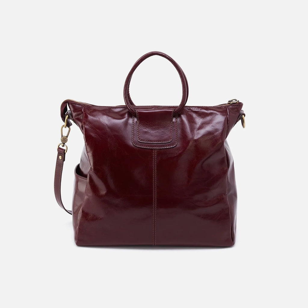 Hobo Leather Crossbody Bag Sheila Merlot | Vintage Leather 