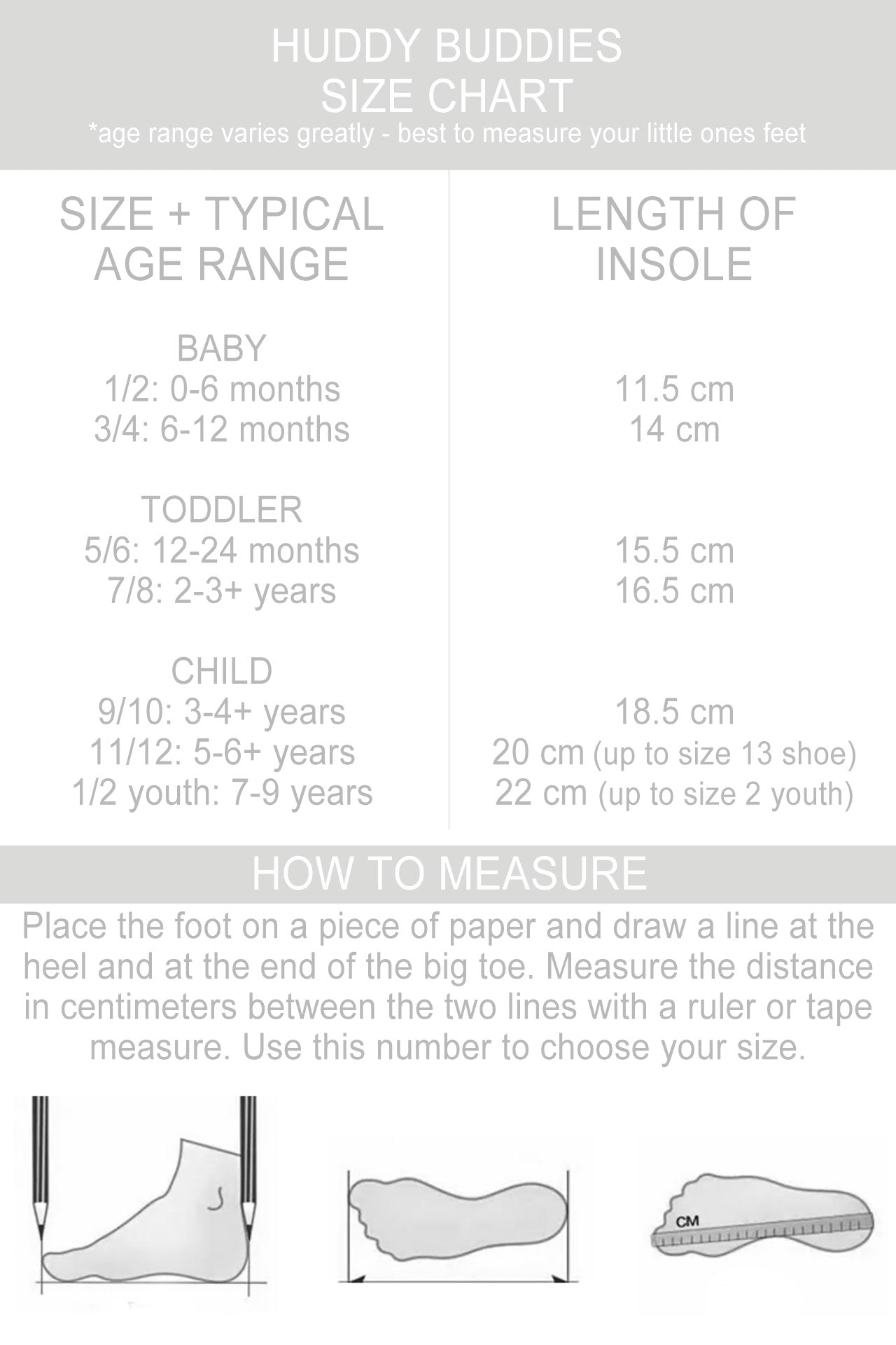 Huddy Buddies Baby & Toddler Slippers | Unicorn, Handmade in Canada