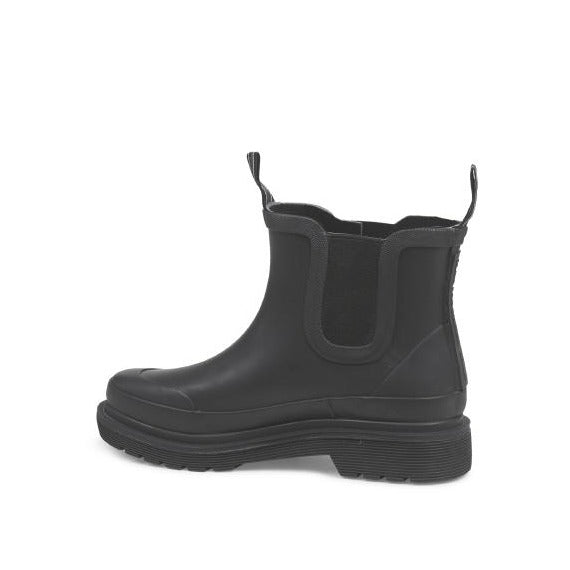 Ilse Jacobsen Chelsea Boots Black | Sustainable Rubber Ankle Boot