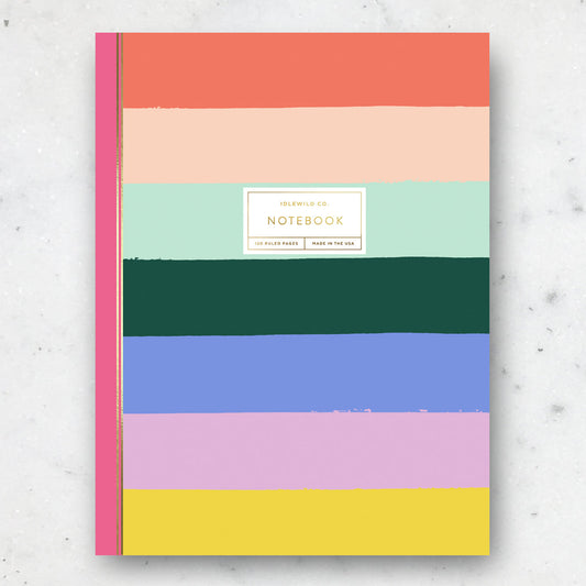 Idlewild Notebook | Rainbow, 6" x 8"