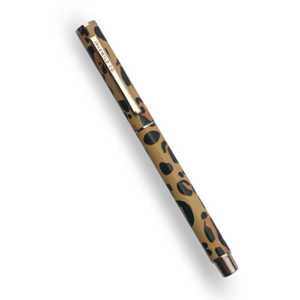 Pens - Idlewild Luxe Rollerball Pens Cheetah