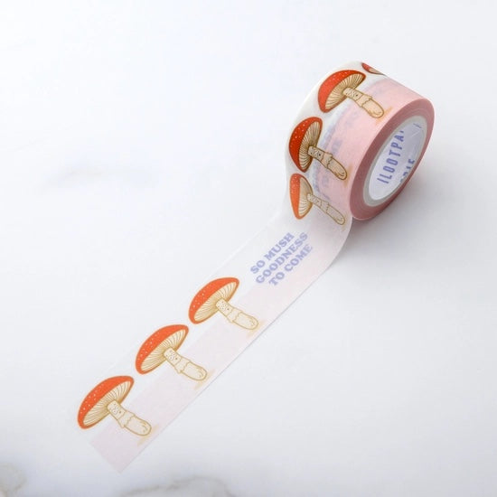 ILOOTPAPERIE Wide Washi Tape | 25mm, Semi Translucent