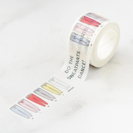 ILOOTPAPERIE Wide Washi Tape | 25mm, Semi Translucent