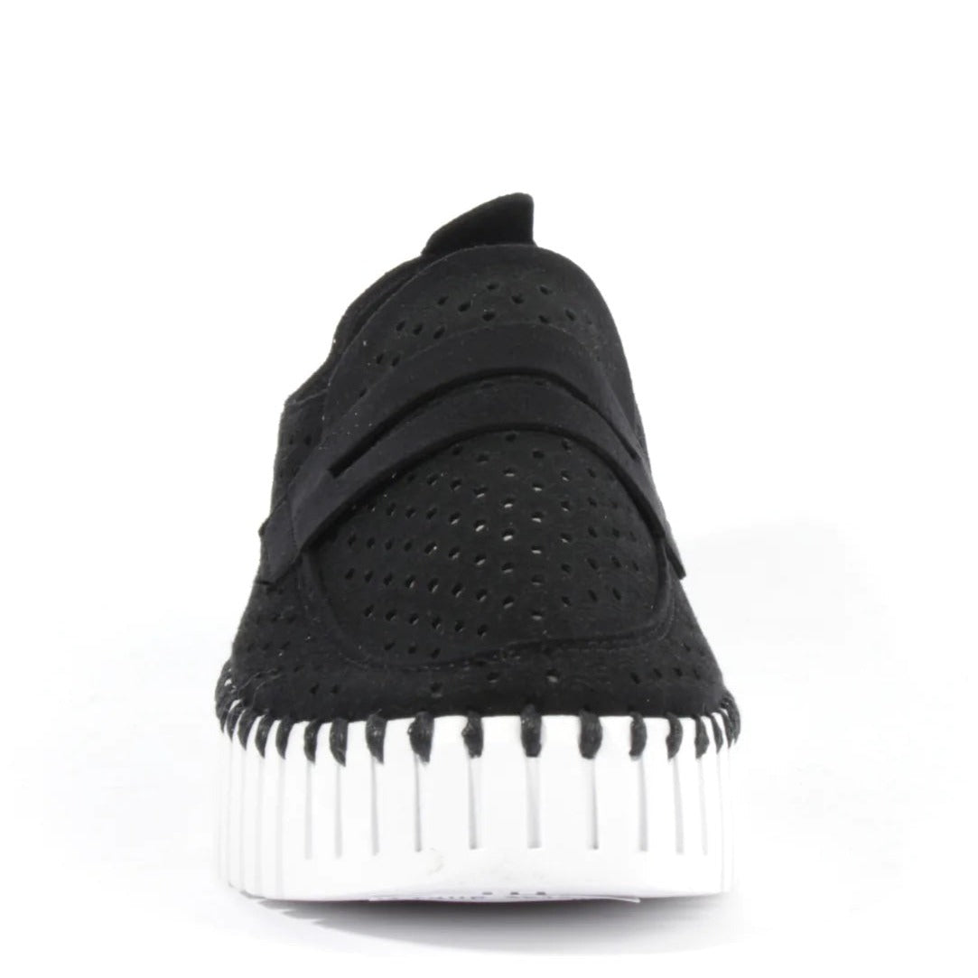Ilse Jacobsen Platform Tulip Kicks | Black