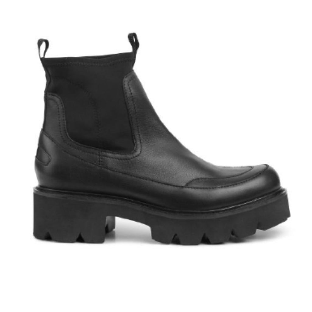 Ilse Jacobsen Miley Boots Black | Sustainable Rubber Ankle Boot