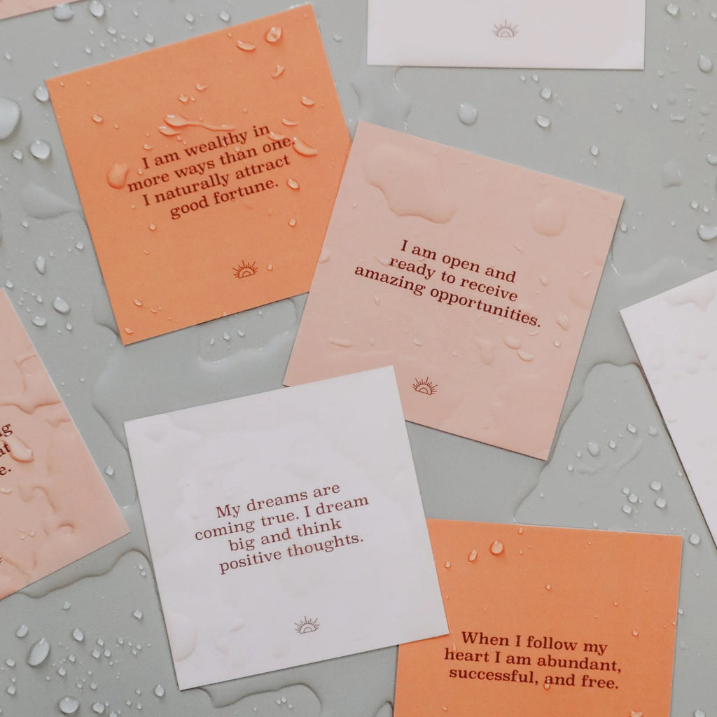 JaxKelly - Shower Affirmation Cards