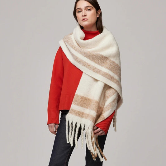 Soia & Kyo Jessi Scarf - Powder, Designed in Canada