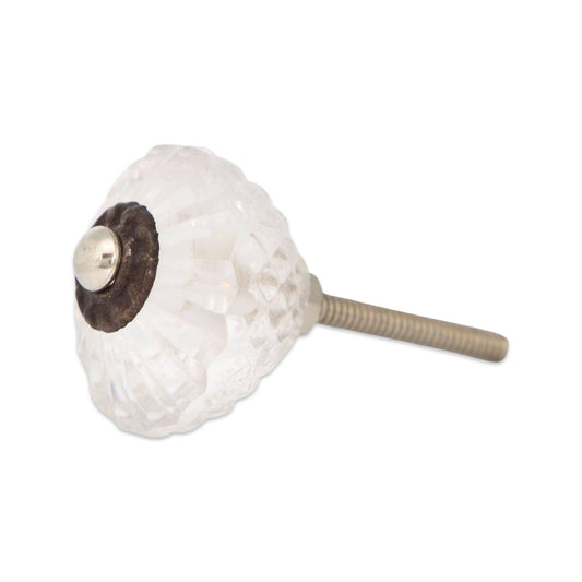 Cut Glass Dresser Knobs | Coronet, Made in India