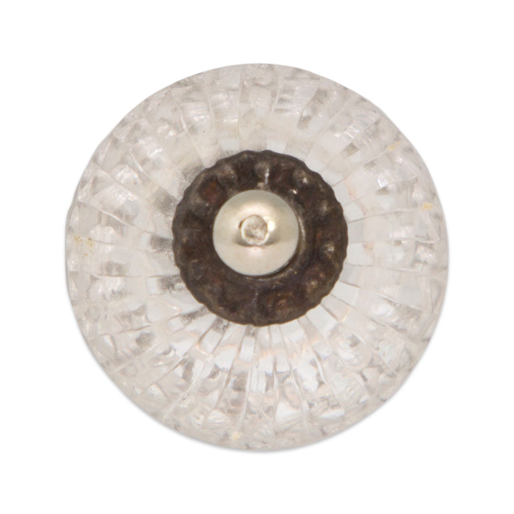 Cut Glass Dresser Knobs | Coronet, Made in India