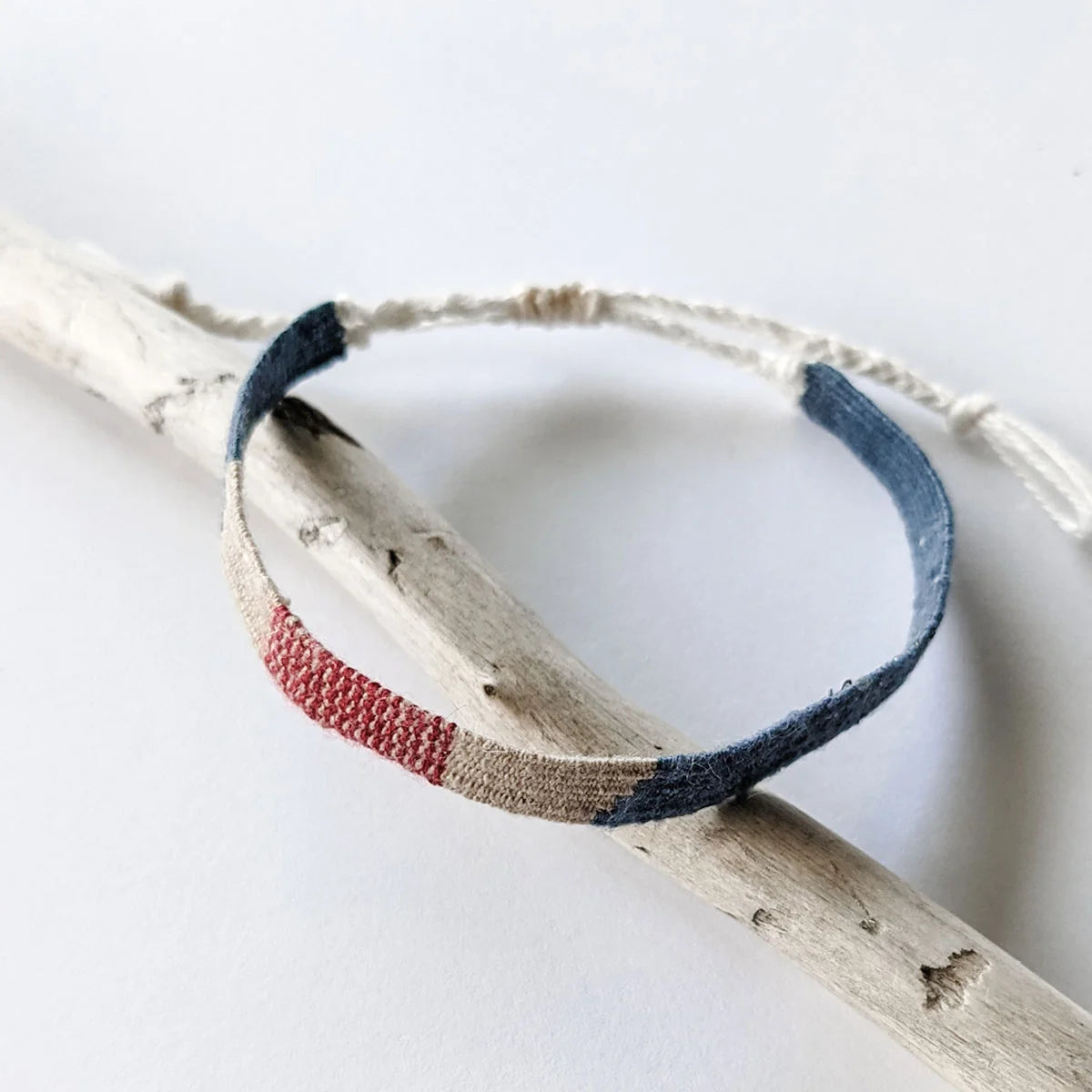 Pine Cone Treasures Hand Woven Bracelet, Lighthouse 2