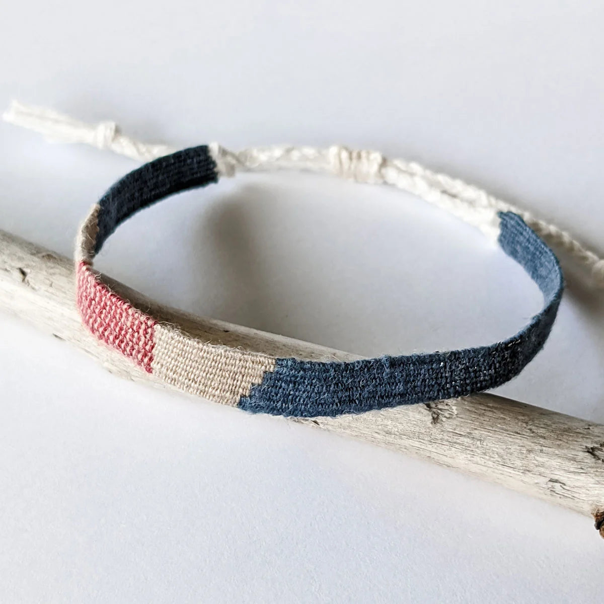 Pine Cone Treasures Hand Woven Bracelet, Lighthouse 2