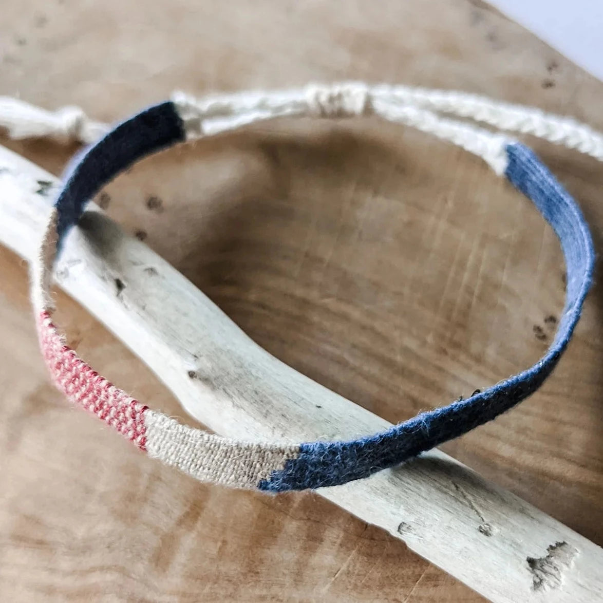 Pine Cone Treasures Hand Woven Bracelet, Lighthouse 2