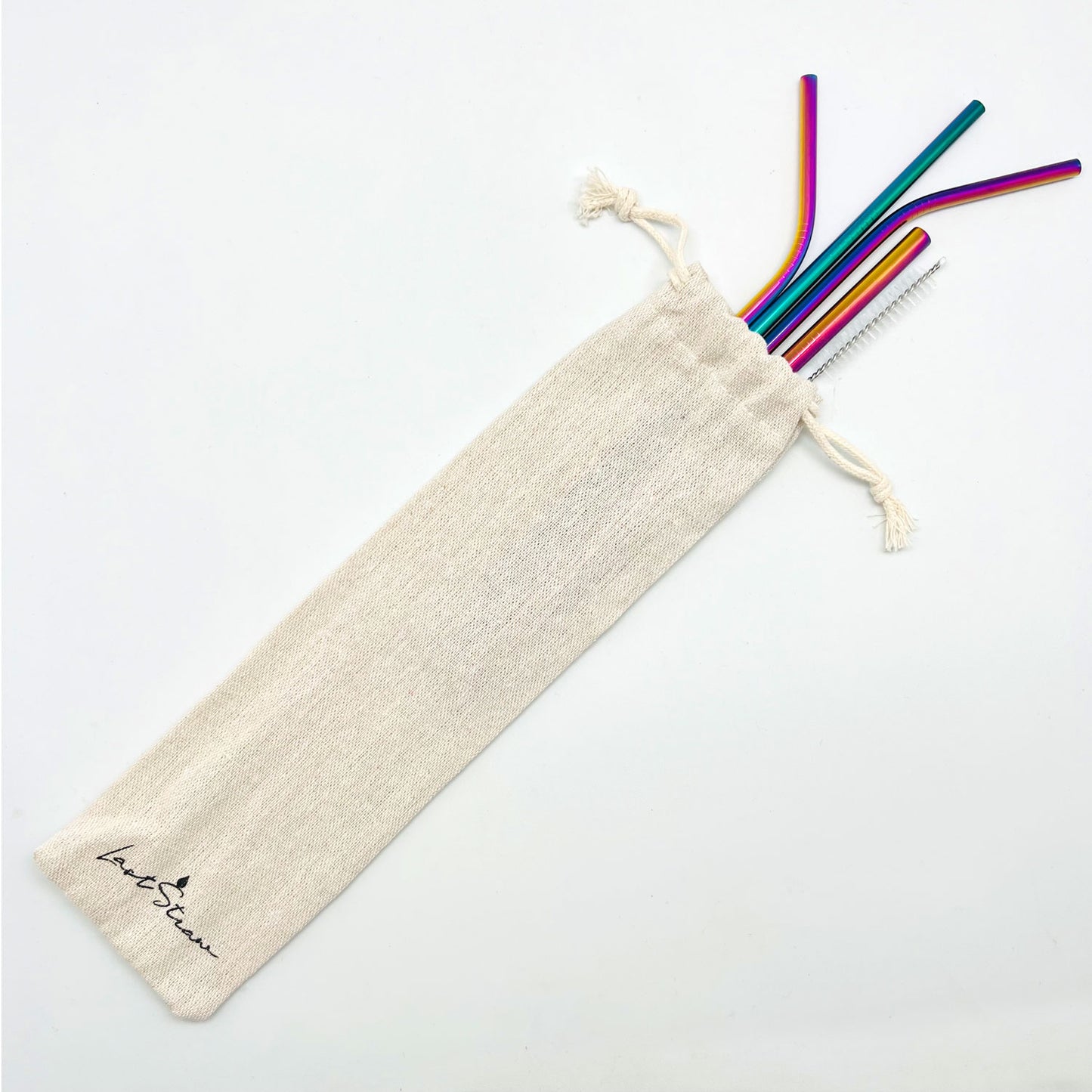 Last Straw Metal Straw Set | Rainbow