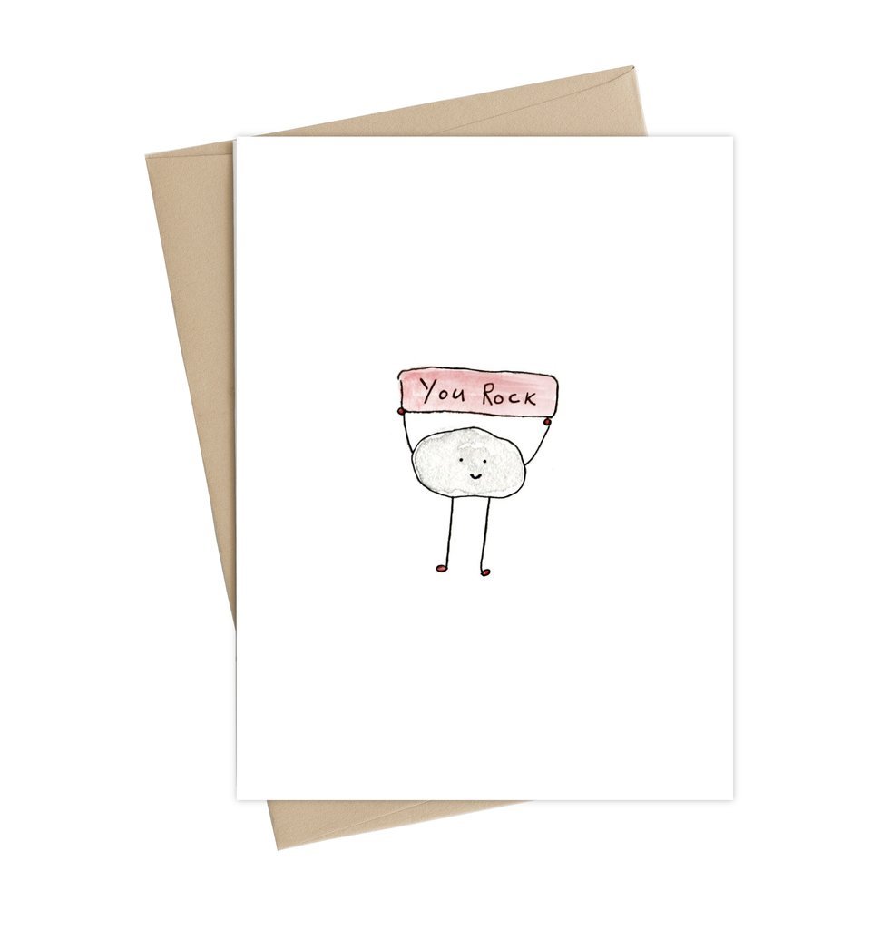 Congratulations Card - You Rock