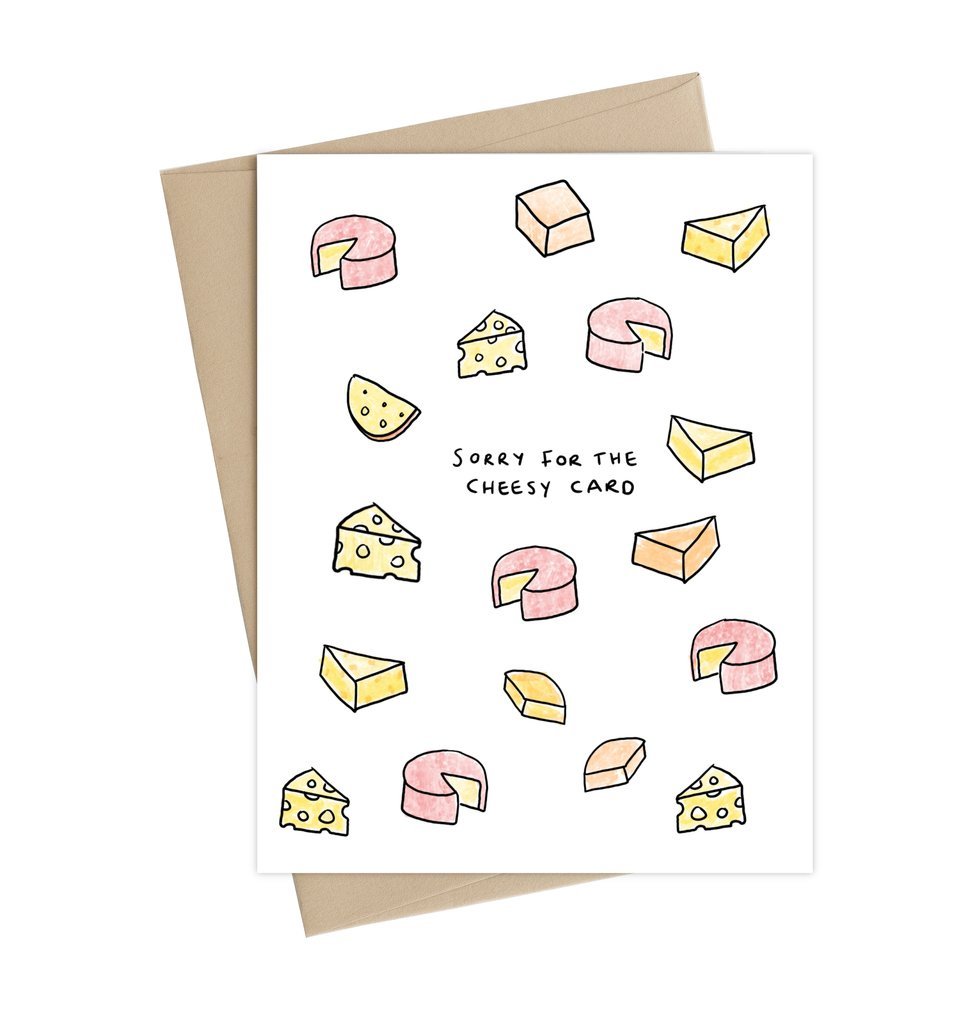 Little May Papery Friendship Card Cheesy | Made In Canada
