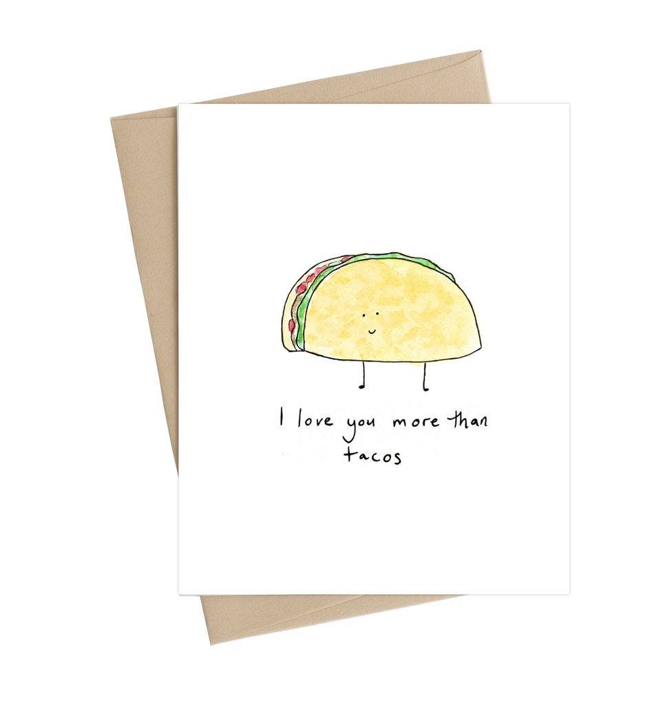 Little May Papery - Love Card - Taco Love