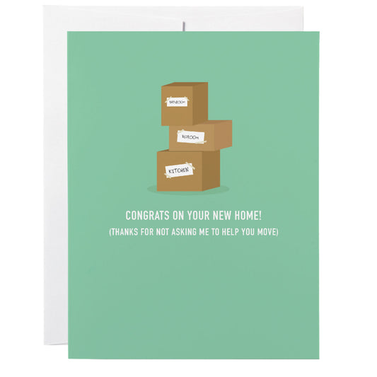 Classy Cards New Home Card Congrats at Twang and Pearl