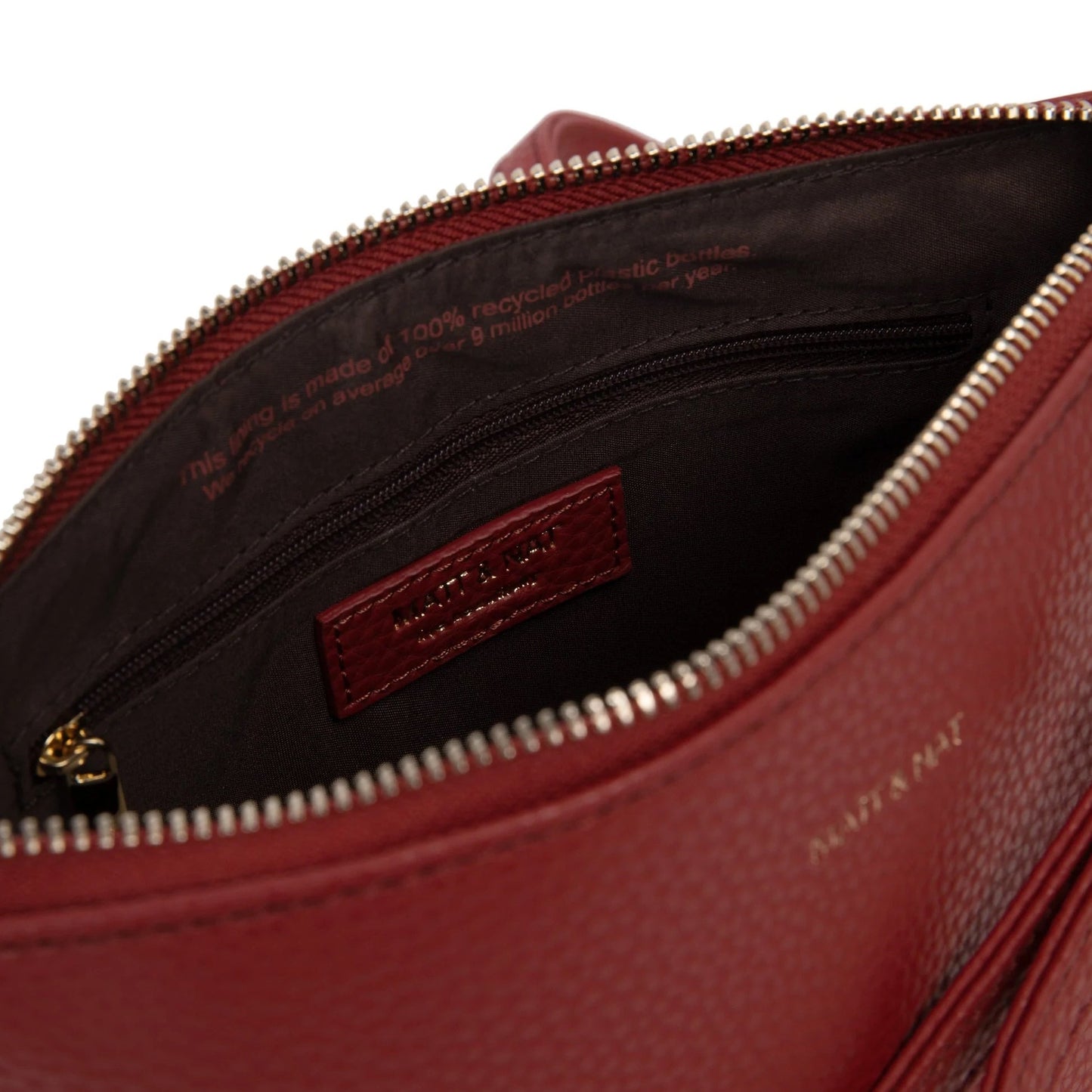 Matt & Nat Sam Crossbody Bag - Purity Passion, Vegan Leather