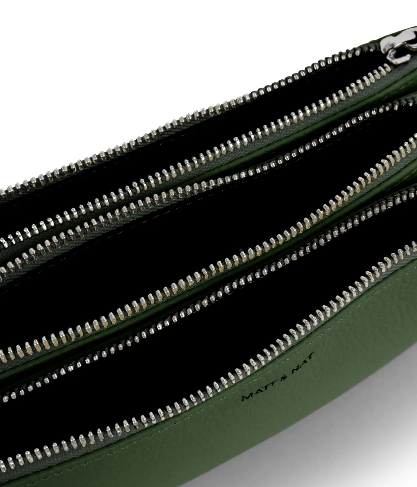 Matt and Nat Triplet Crossbody Bag - Purity Herb, Vegan Leather