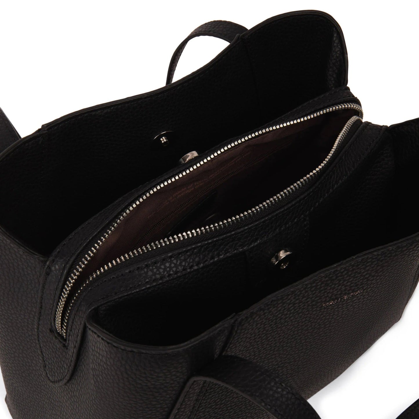 Matt & Nat Zoey Tote Bag | Purity Black, Designed in Canada