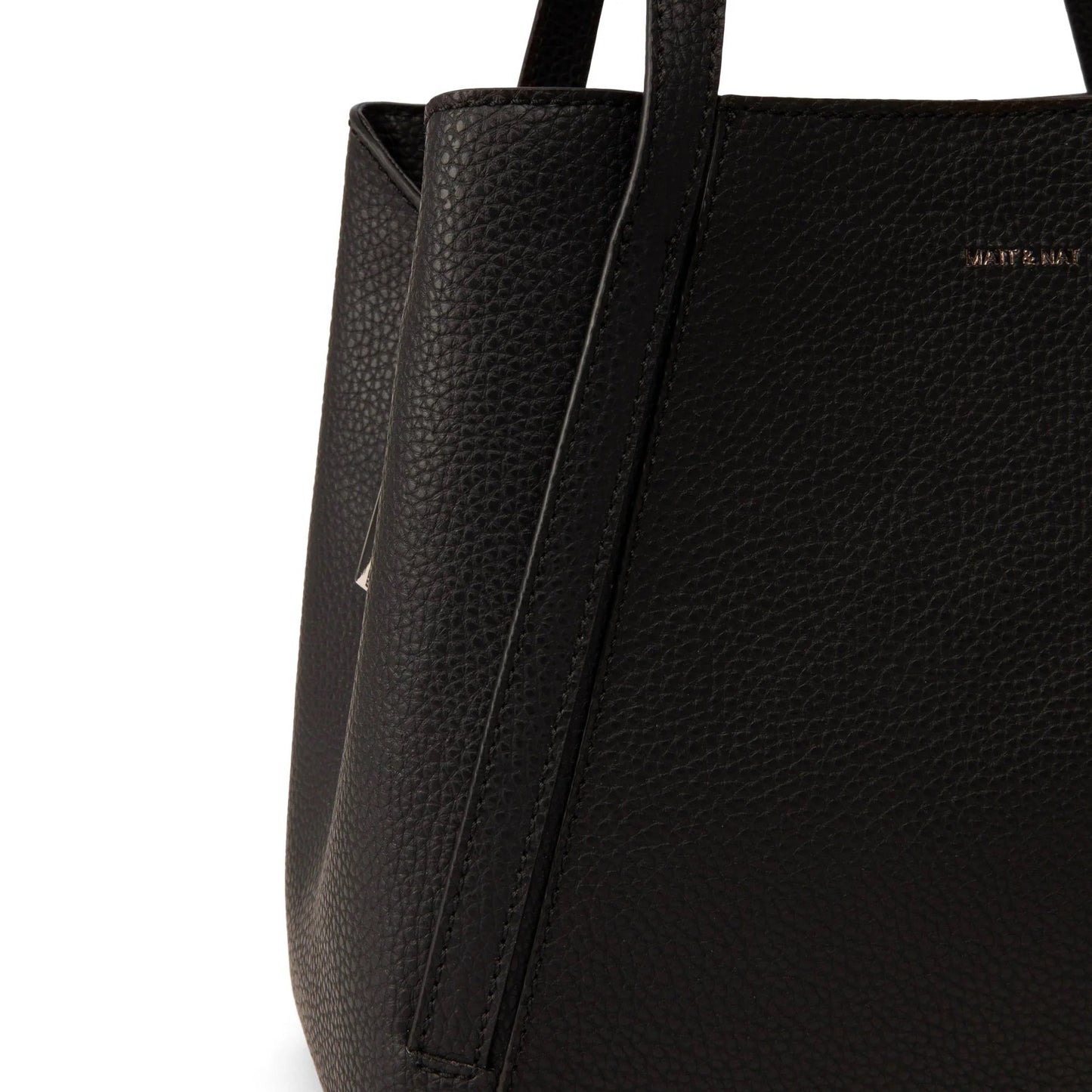 Matt & Nat Zoey Tote Bag | Purity Black, Designed in Canada