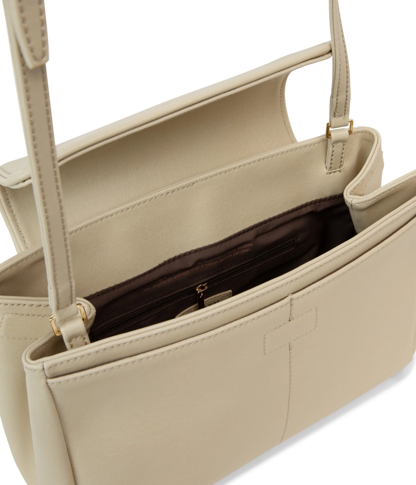 Matt & Nat Samoa Crossbody Bag - Vintage Vanilla, Vegan Leather