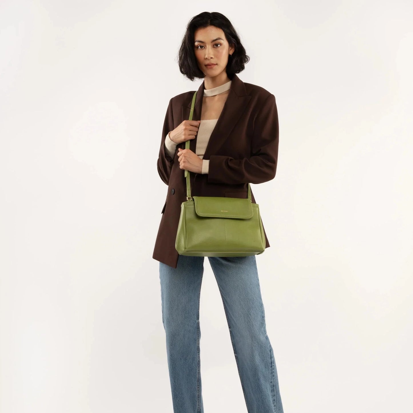 Matt & Nat Samoa Crossbody Bag - Vintage Vanilla, Vegan Leather