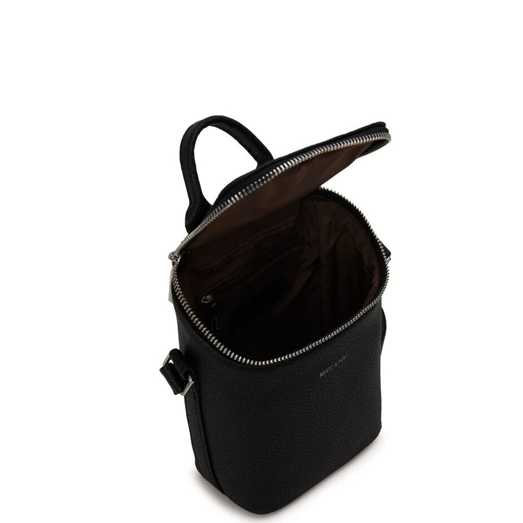 Matt & Nat Brave Micro Backpack Purity Black | Vegan Leather