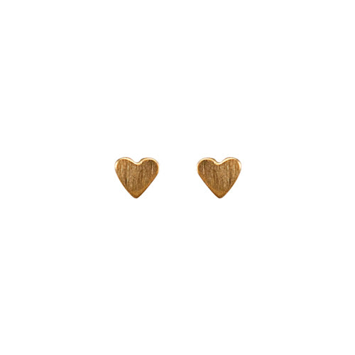 Petite Heart Studs