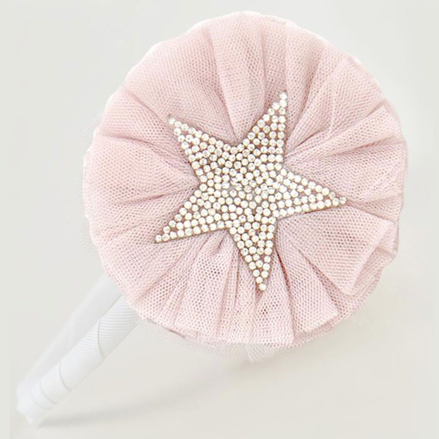 Miss Rose Sister Violet Child's Star Headband | Cream and Pink