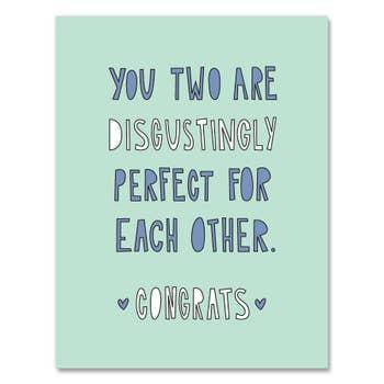 Wedding Card - Disgustingly Perfect