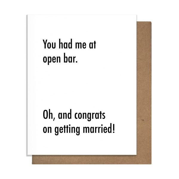 Greeting & Note Cards - Pretty Alright Goods Wedding Card