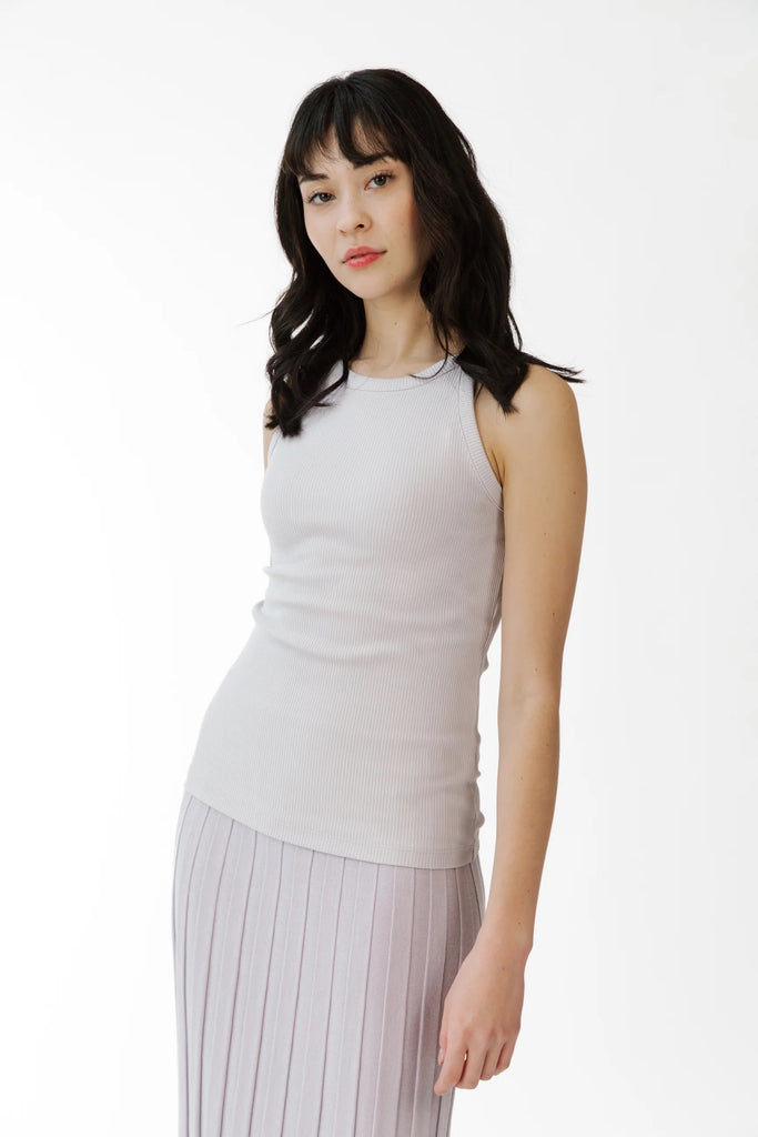 Paper Label Olivia Tank Lilac Marble | Designed in Canada