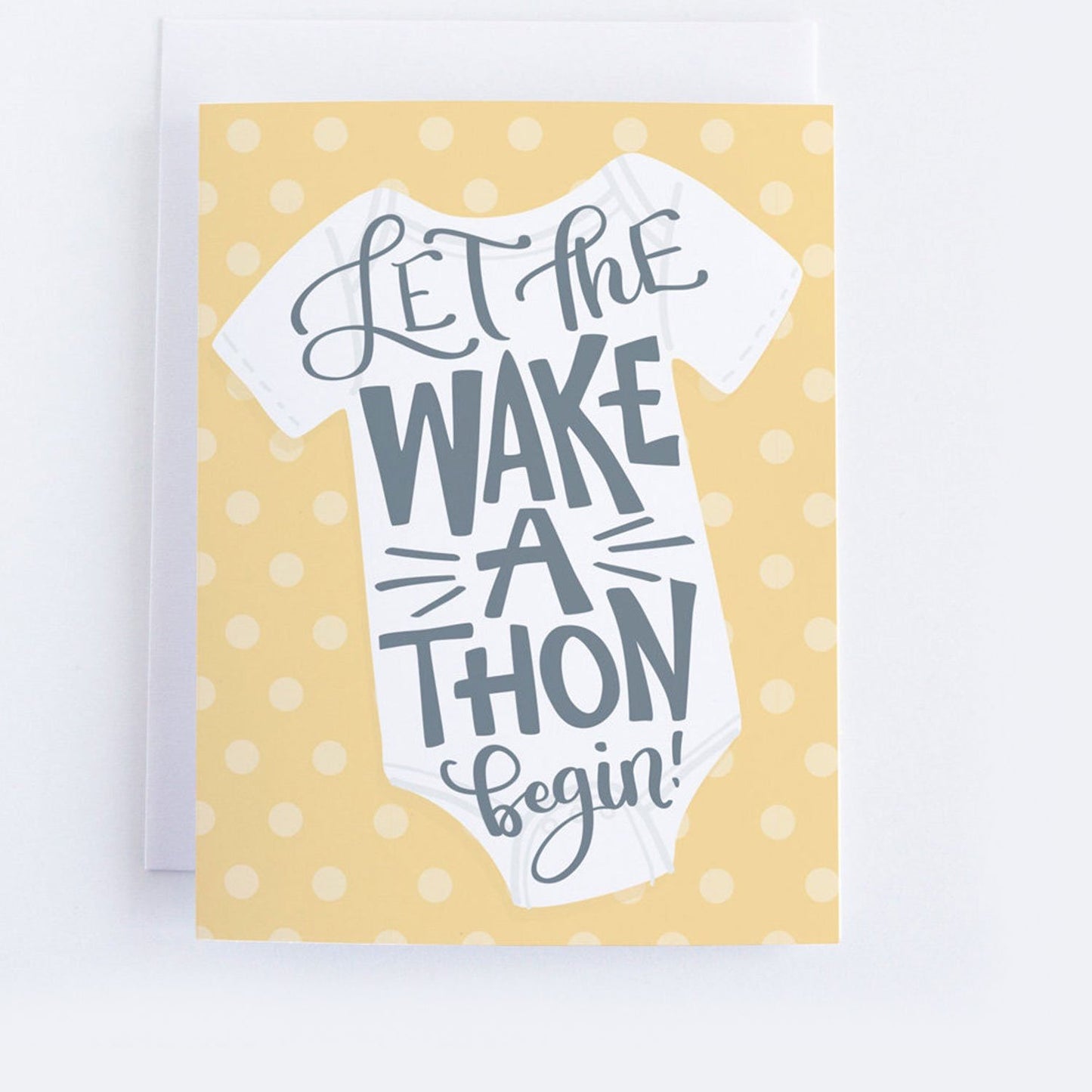 Pedaller Designs New Baby Card | Wake A Thon, Designed in Canada