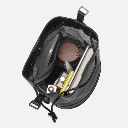 Amber Bucket Bag - Black