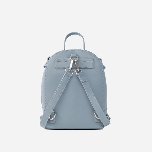 Pixie Mood Cora Backpack Small | Mineral Blue, Vegan Leather