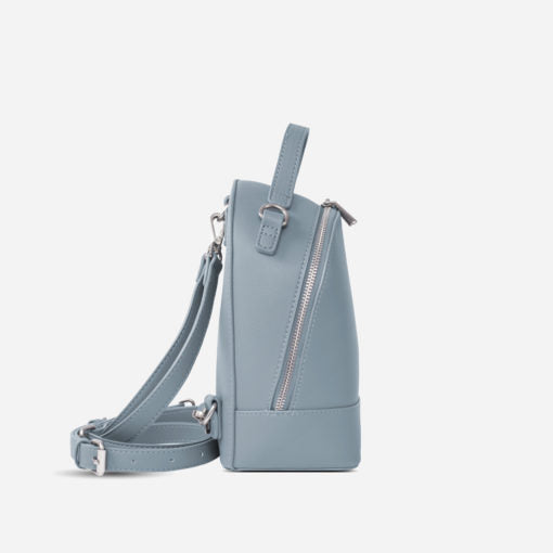 Pixie Mood Cora Backpack Small | Mineral Blue, Vegan Leather