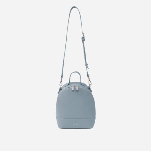 Pixie Mood Cora Backpack Small | Mineral Blue, Vegan Leather