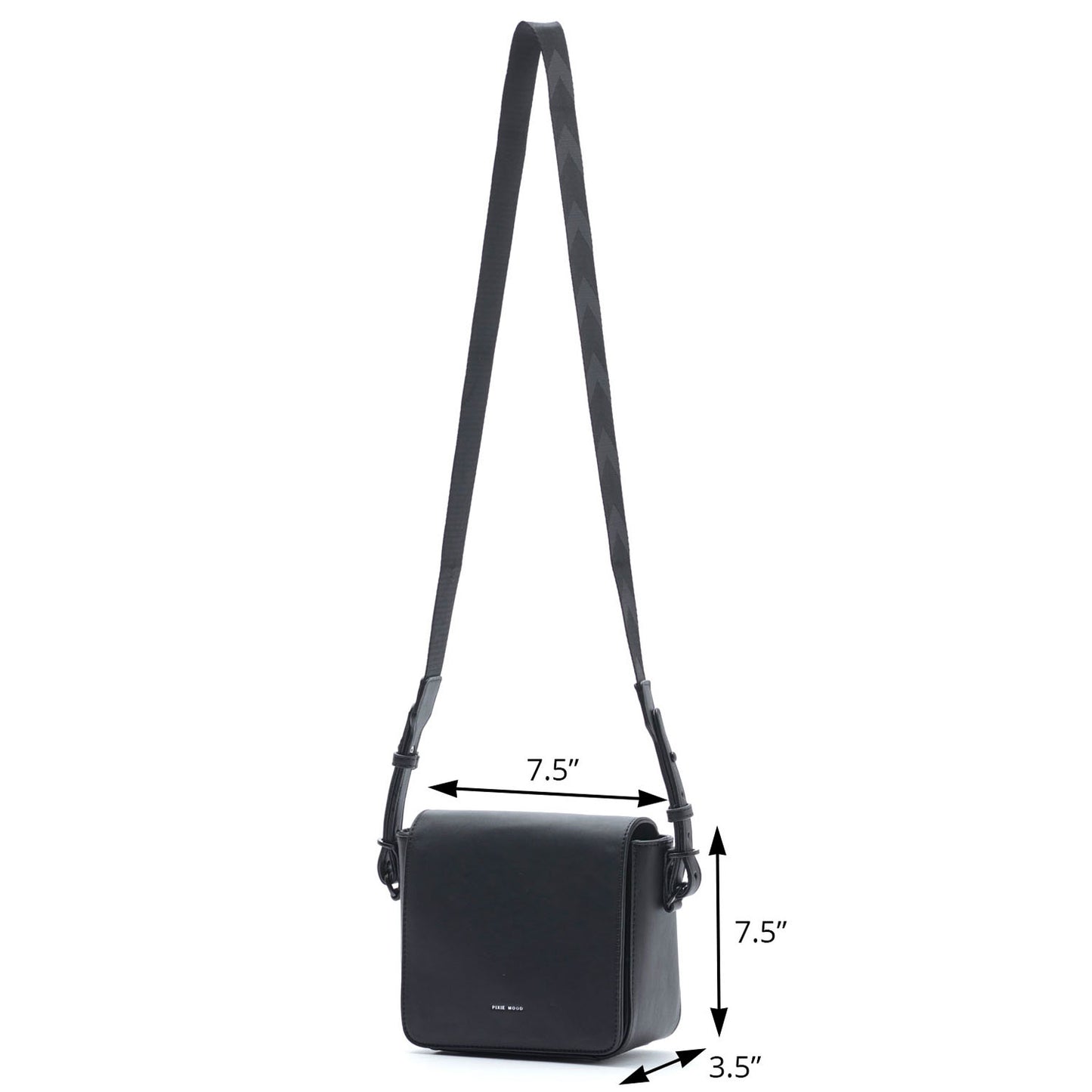 pixie mood vivian crossbody in black at twang and pearl