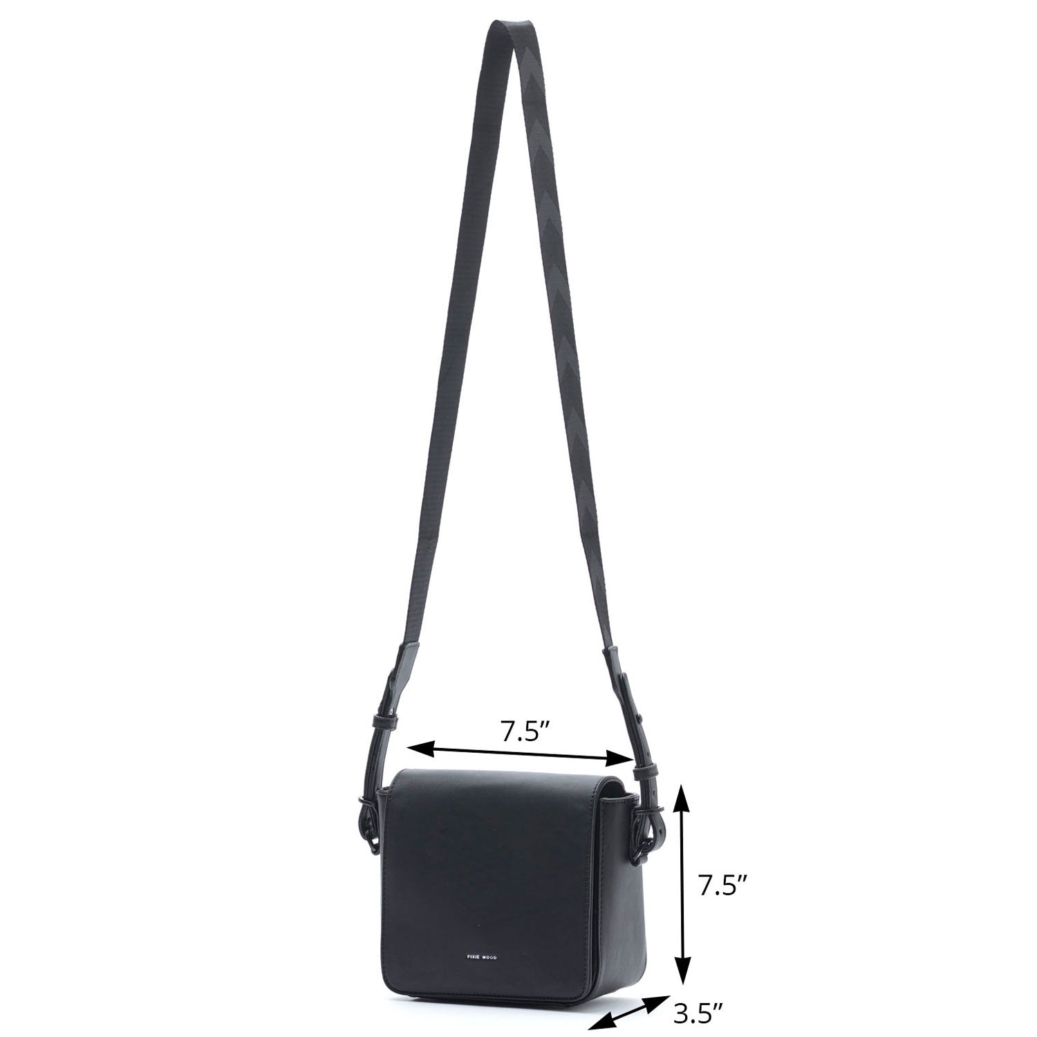 pixie mood vivian crossbody in black at twang and pearl
