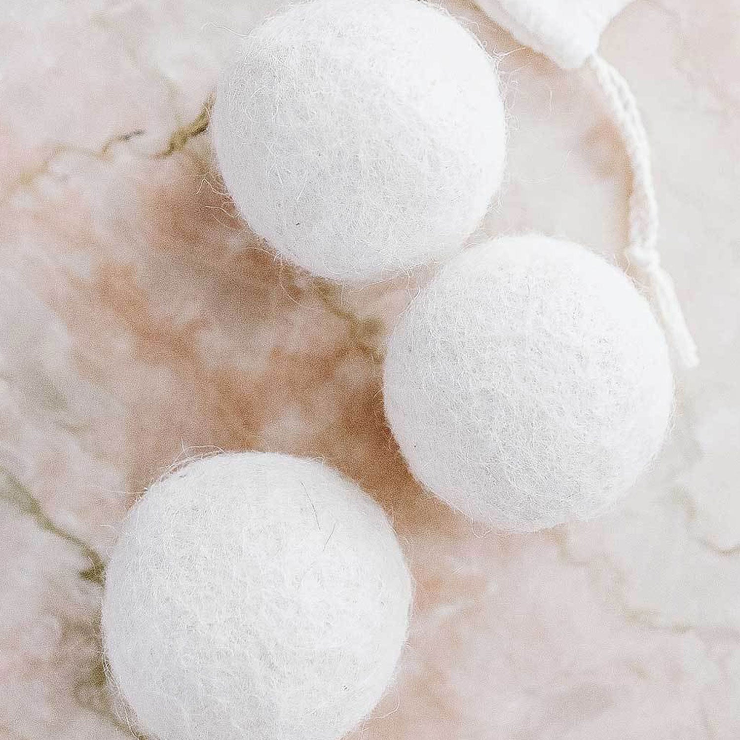 Pokoloko Alpaca Dryer Balls Pack of 6 at Twang and Pearl