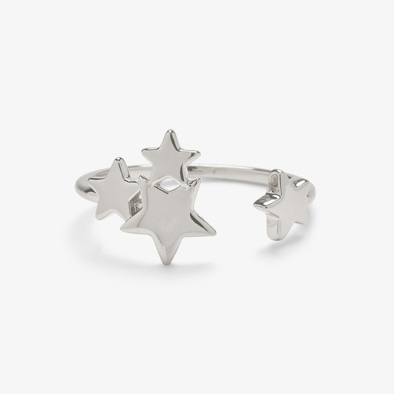Pura Vida Starlight Ring Silver | Handmade 