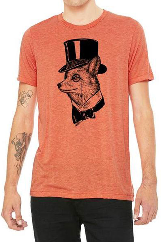 RV Screenprinting Men's T Shirt Hand Screen Printed | Foxy