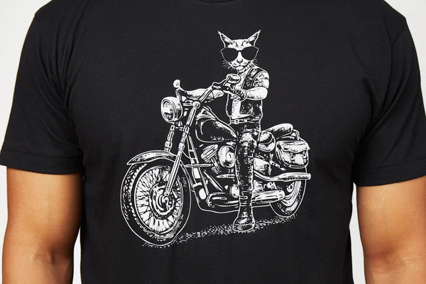 RV Screenprinting - Men's T Shirt - Cool Cat