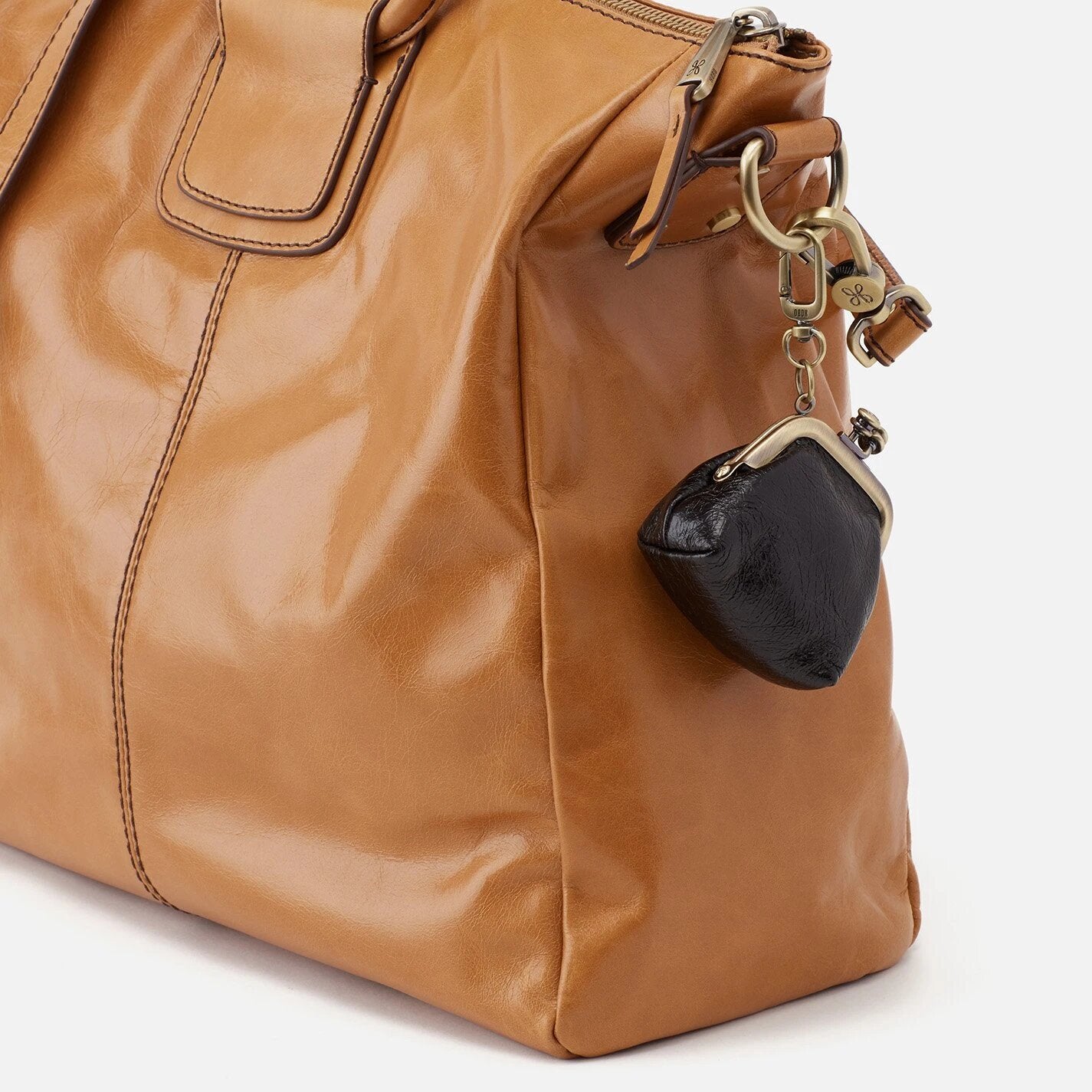 Hobo Pouch Run Black | Vintage Hide, Leather Wallet
