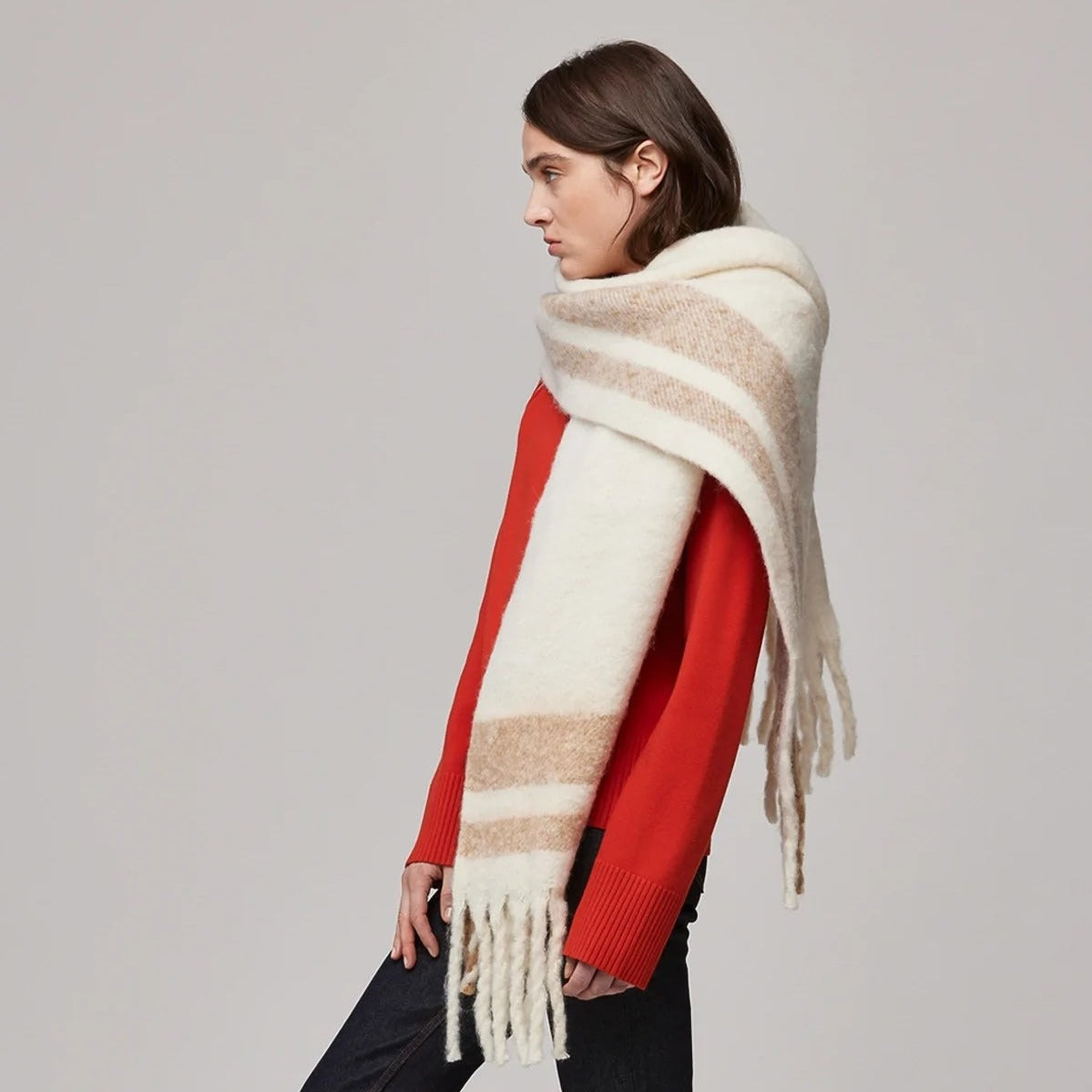 Soia & Kyo Jessi Scarf - Powder, Designed in Canada