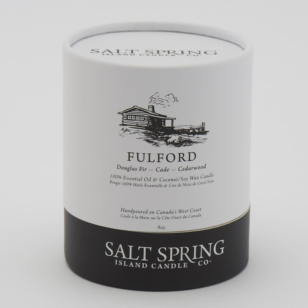 Salt Spring Candle Co. Soy Candle - Fulford - 9oz Tumbler
