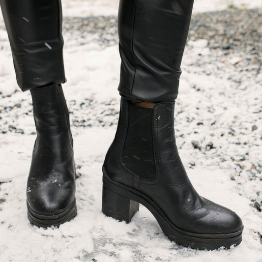 Sister X Soeur Ryanna Leather Boot | Black, Made in Portugal