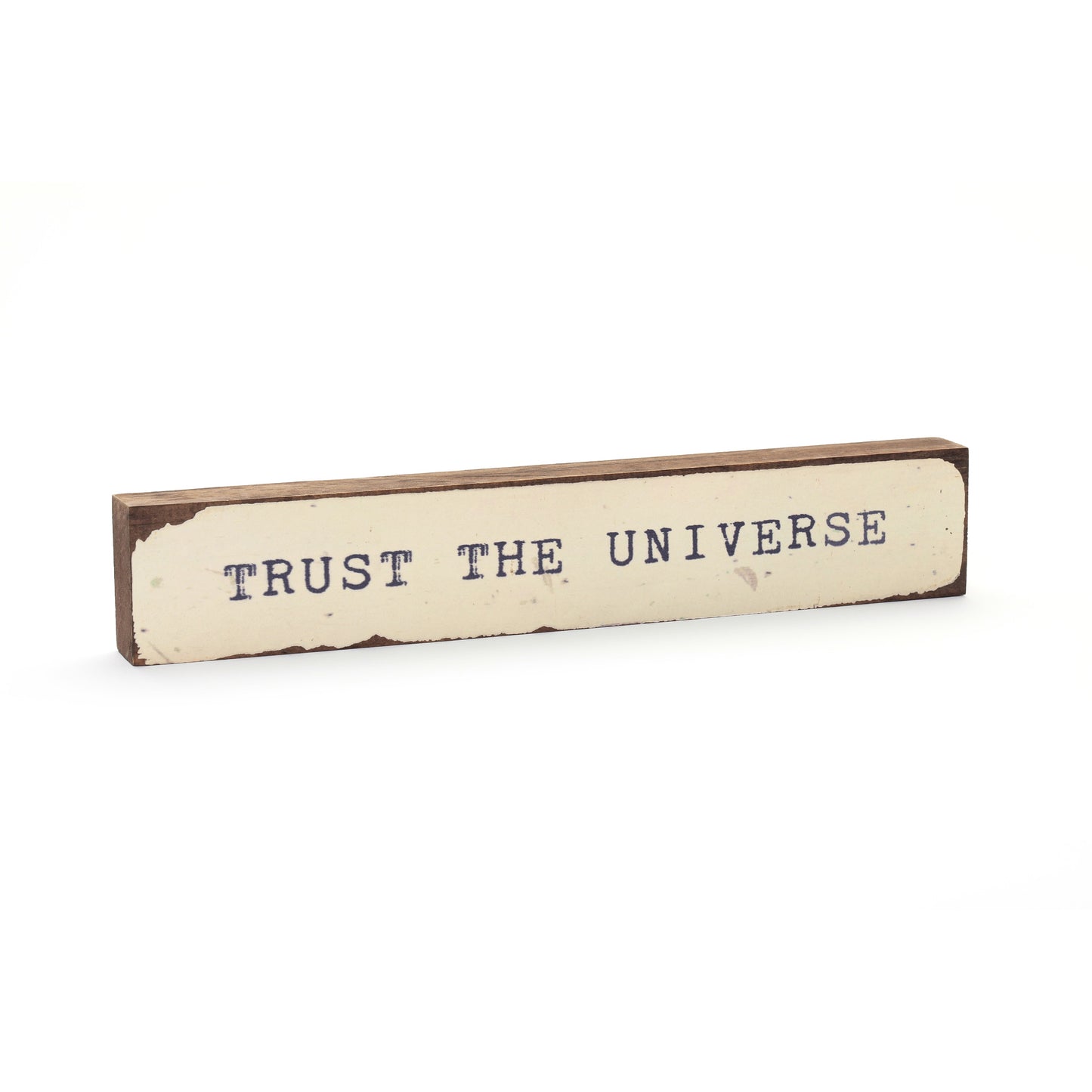 Shelf & Wall Art | Handmade Wood Block Inspirational Quote
